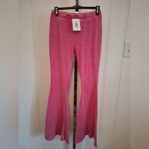 J.Her Stretch Flare Pants -Pink